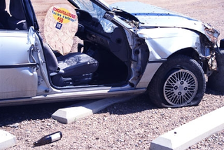 Hartford, CT, resident Jonathan Ryerson was killed Sunday when his 1997 Pontiac LeMans hit a freight train. Ryerson won $50 in the accident.